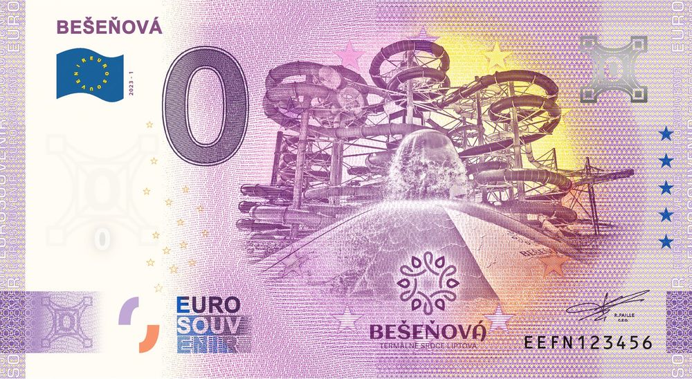 eurobankovka Bešeòová