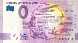eurosouvenr 50. vroie Liptovskej Mary
