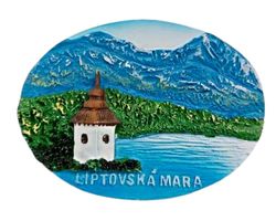 magnetka Liptovsk Mara - 3 D