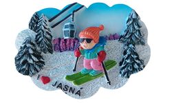 magnetka Jasn - 3 D