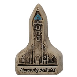 keramická miniatúra Kostola sv. Mikuláša