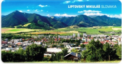 magnetka s panormou mesta