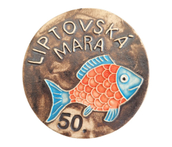 magnetka Liptovsk Mara rybka