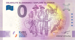 eurobankovka Objavujte Slovensko - nov motv