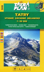 Tatry (Vysok, Zpadn, Belianske) - Tatraplan