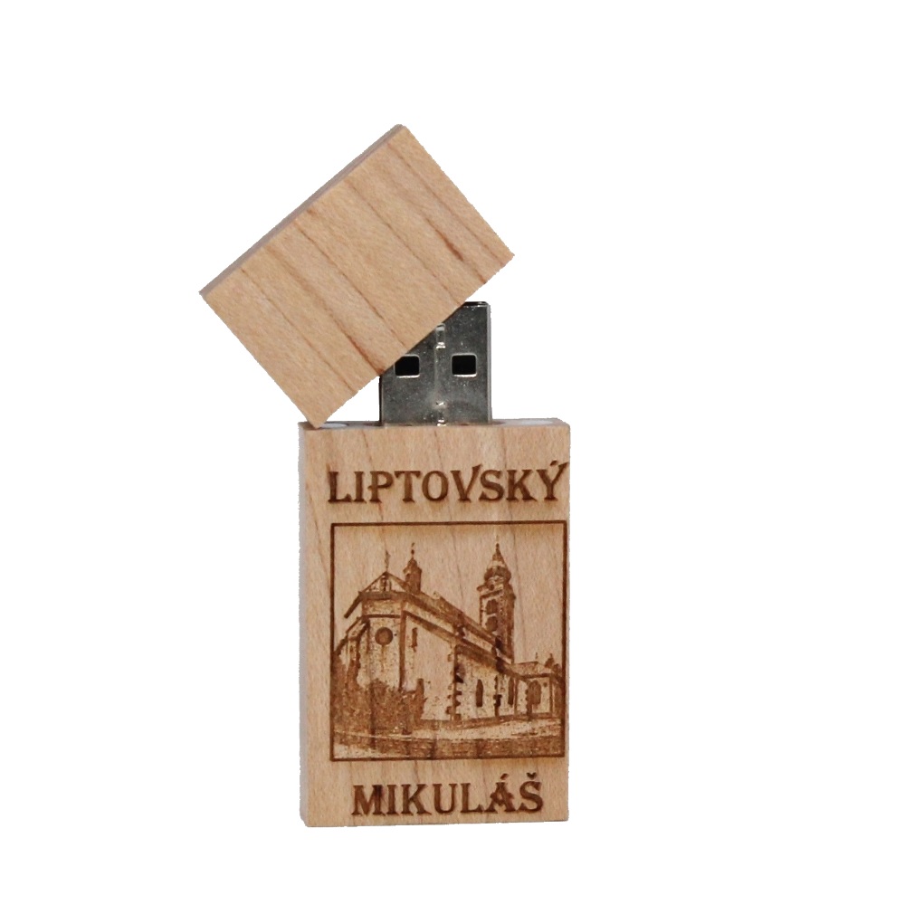 USB kľúč s motívom Kostola sv. Mikuláša